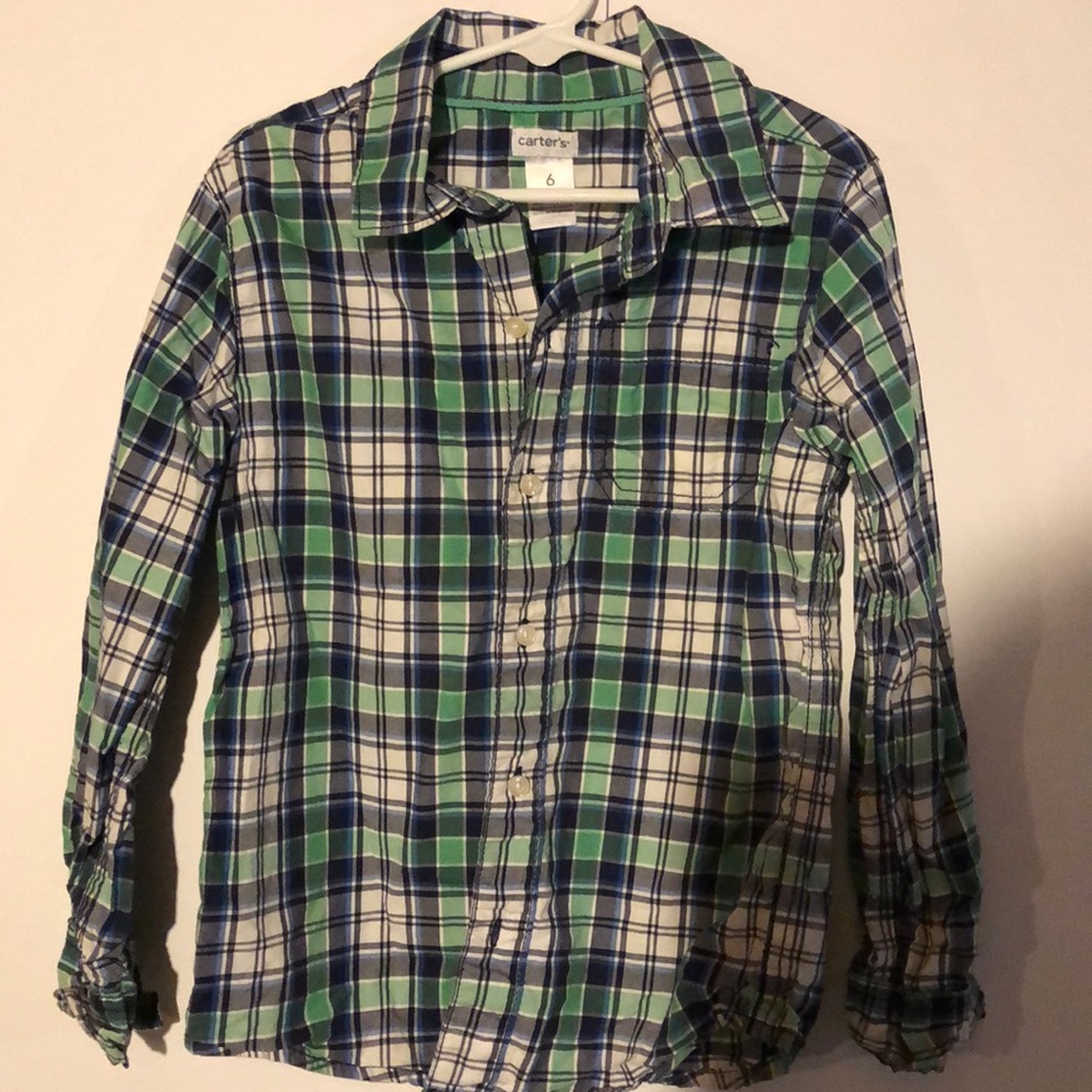 Boys button down shirt